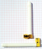 GSM střední úhlová anténa bílá, 90 st.