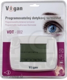 Pokojový  dotykový termostat s týdenním programem VIGAN VDT 002