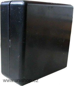 Krabička plastová U-MINI 65x65x25mm černá