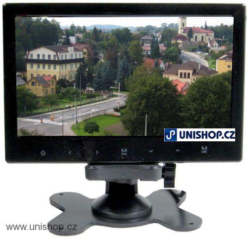LCD color monitor TFT 7" s přijímačem DVB-T, C-1065D