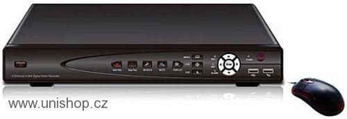 Digitální videorekordér 4ch, SDVR-8604B se vzdáleným přístupem
