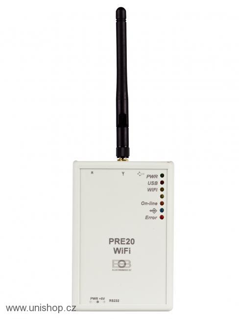 PRE20 -  Převodník RS232 na WiFi