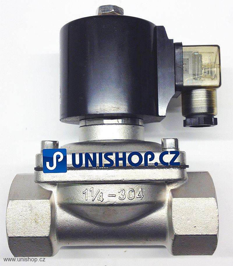 MP-W400-40SVK, NO, 230V AC,G 1 1/2 " - nerezový -  Elektromagnetický ventil