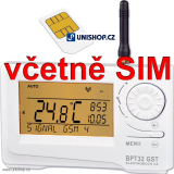 AKCE BP 32 GST bezdrátový termostat s GSM komunikací (včetně SIM)