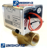 Zónový ventil se zpětnou pružinou 1/2" UNISHOP MC7315 230V, DN15, dvoucestný