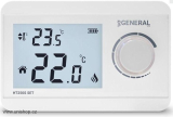 Jednoduchý bezdrátový termostat General Life HT250S SET s kolečkem