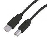 USB kabel typu AB, délka 3m