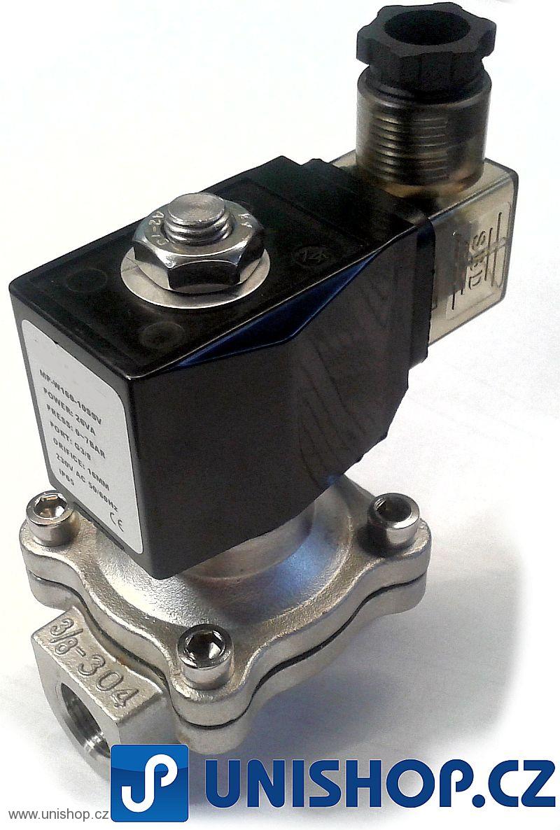 MP-W160-10SN, NC, 230V AC, G3/8" - Elektromagnetický ventil